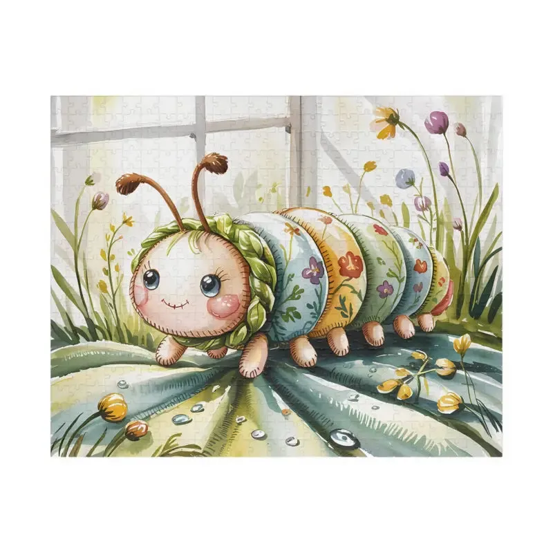 Cute Caterpillar Puzzle Fun for Kids and Nature Lovers