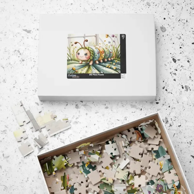 Cute Caterpillar Puzzle Fun for Kids and Nature Lovers