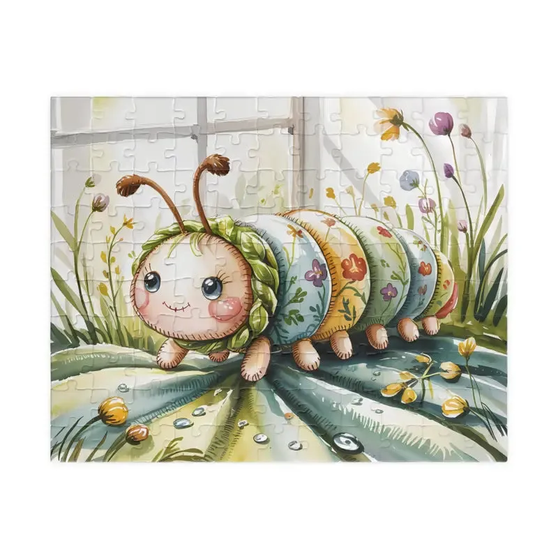 Cute Caterpillar Puzzle Fun for Kids and Nature Lovers