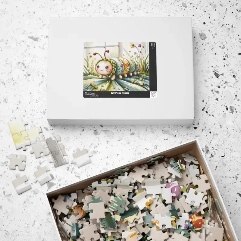 Cute Caterpillar Puzzle Fun for Kids and Nature Lovers