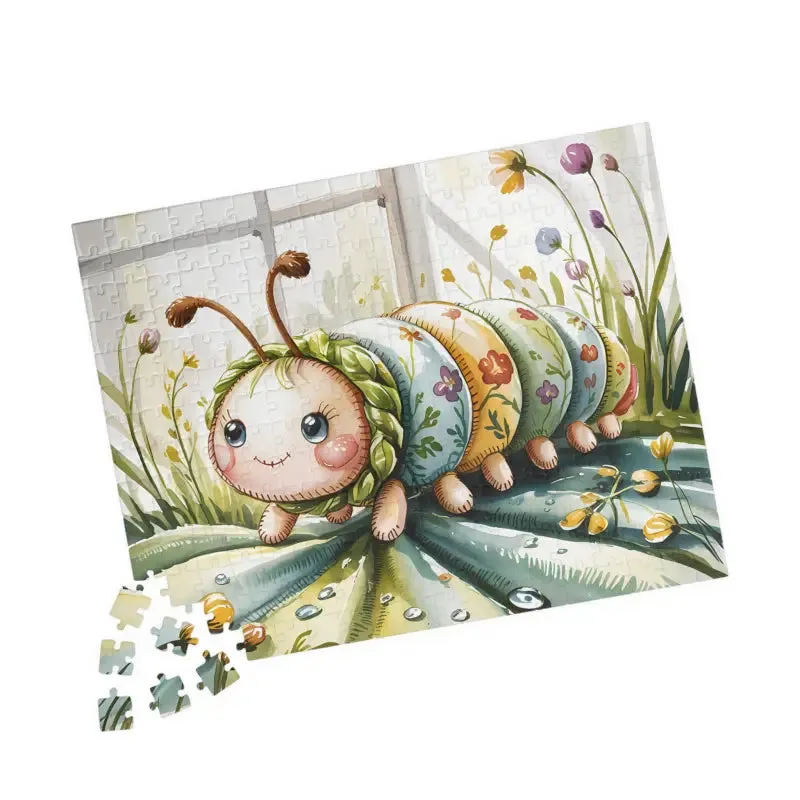 Cute Caterpillar Puzzle Fun for Kids and Nature Lovers