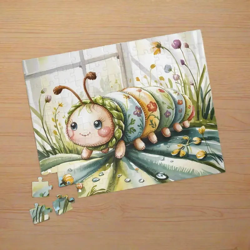 Cute Caterpillar Puzzle Fun for Kids and Nature Lovers