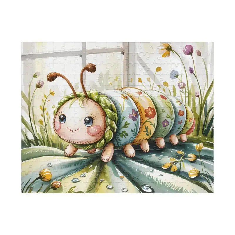 Cute Caterpillar Puzzle Fun for Kids and Nature Lovers
