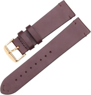 Dark Brown with 18mm 20mm 22mm Stainless Steel Buckle$ Strap noisily pyramid Watch Strap$ Vintage Leather Strap 