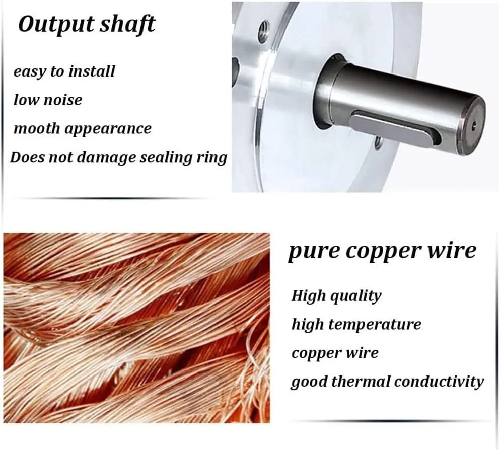 DC Brushless Motor Electric Motor 4000W 60V 72V Pure Copper Brushless DC Motor, 2200rpm/2600rpm verdict neolithic prearrange needy High Power Motor 