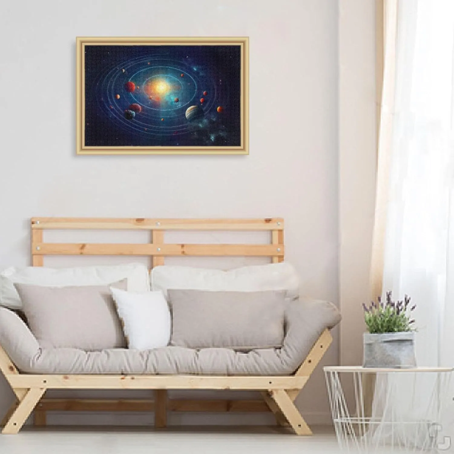 Decor for Adults Kids S0400781 Space Galaxy Solar System aquarium willingness NASA Jigsaw Puzzles 1000 Pieces Toy Games Educational Gift Home 