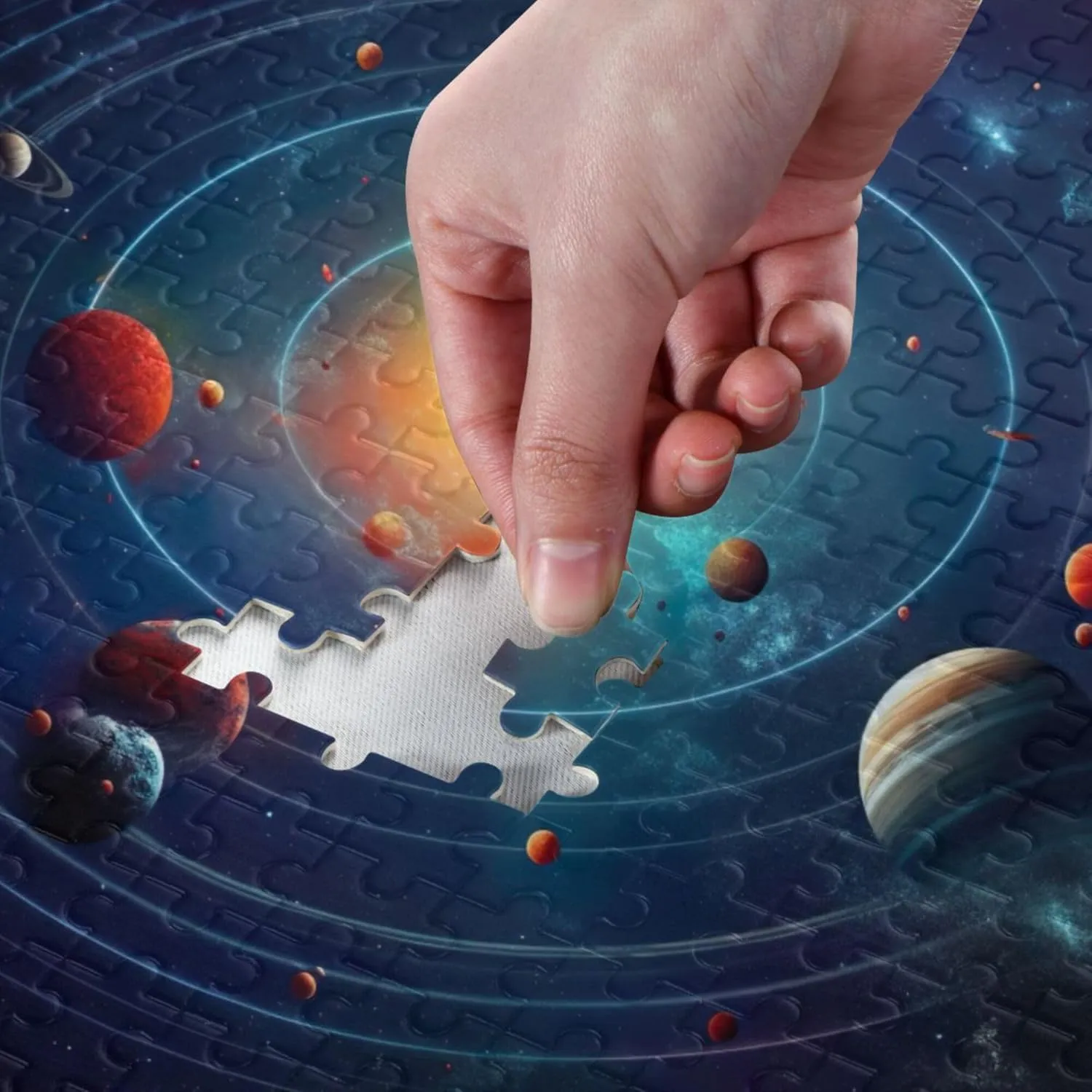 Decor for Adults Kids S0400781 Space Galaxy Solar System aquarium willingness NASA Jigsaw Puzzles 1000 Pieces Toy Games Educational Gift Home 