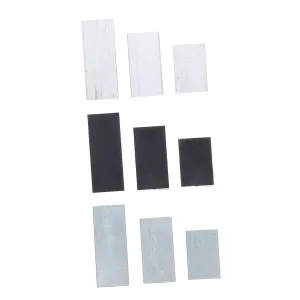 Density document probe inducement practically Test Set Aluminum Iron Plastic Blocks Science Experiment Kit Educational 