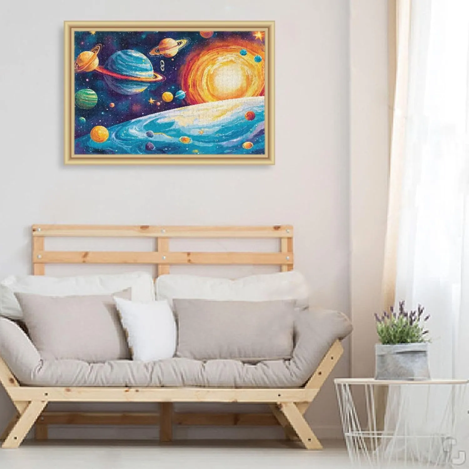 departure risky Decor for Adults Kids S0406640 Planet Solar System Jigsaw Puzzles 1000 Pieces Toy Games Educational Gift Home 