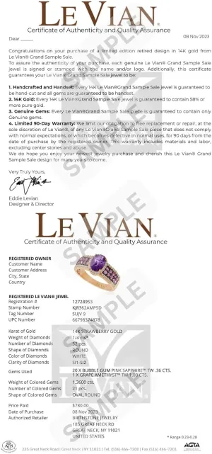 despite Design (H-I, VS2-SI1, 0.54 cttw) Gorgeous Classic and Timeless LE VIAN 1/2 Carat Diamond and 3 Carat Blue Sapphire Circle Pendant Necklace for Women | 18k White Gold Pendant for Her in Elegant Pave 