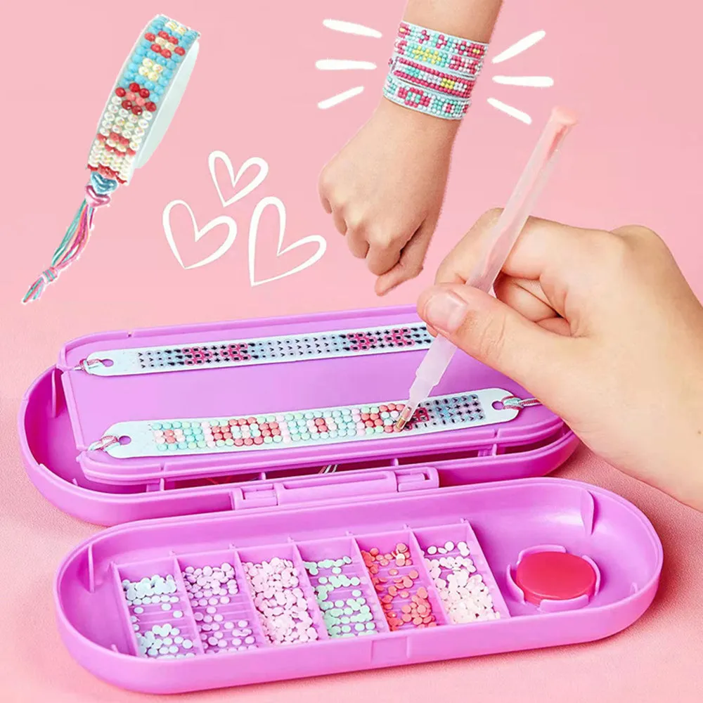 Diamond Painting™ - Design your own bracelet - DIY bracelet for kids