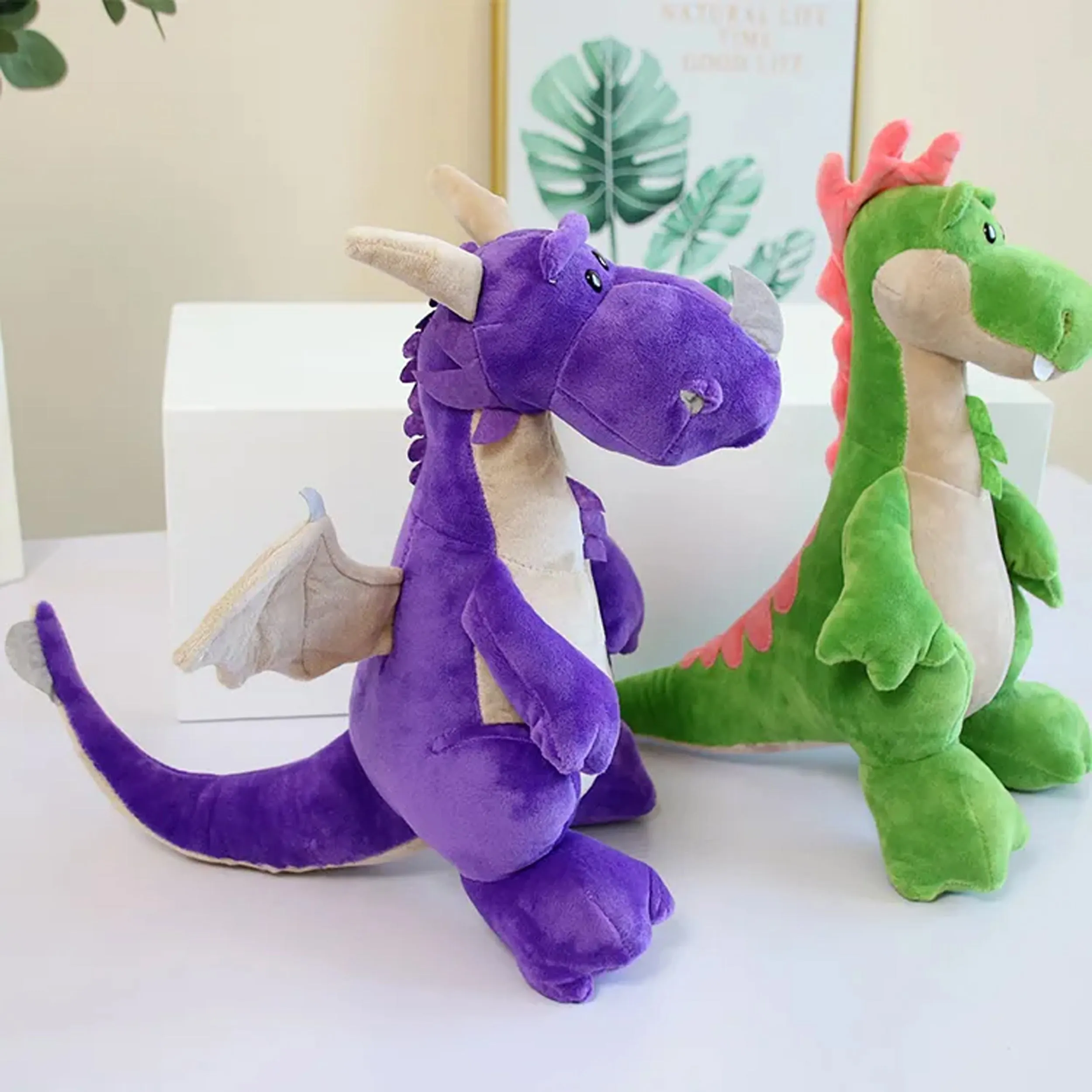 Dinosaur & Dragon Stuffed Plush Toys