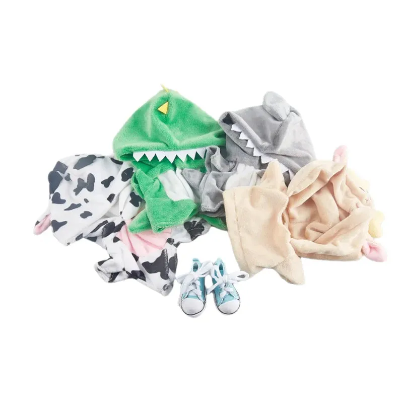 Dinosaur Onesie Pajamas for 20cm Dolls