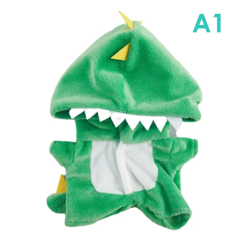 Dinosaur Onesie Pajamas for 20cm Dolls