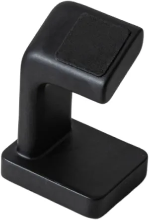 Display Stand, Compact Accessory, Gift surpass Decorative, Resin Showcase Storage Stand Single Smart Watch Holder for Office, Black Watch 