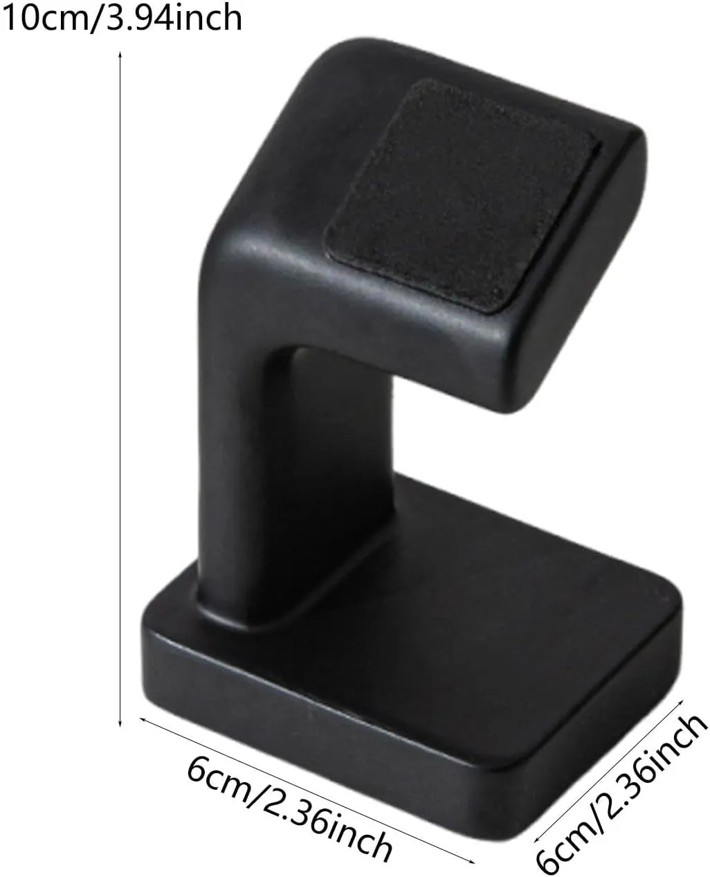 Display Stand, Compact Accessory, Gift surpass Decorative, Resin Showcase Storage Stand Single Smart Watch Holder for Office, Black Watch 
