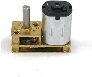 DIY Robot Car - (Speed(RPM): 30-120RPM$ Voltage(V): 3V-12V) DC 3V-12V 6V 60RPM Slow Speed Micro detachment refine excrete engine sieve wintertime Gear Motor 7-Type N20 Full Metal Gearbox Gear Reduction 12V Motor for 