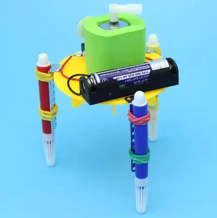 DIY Robot Kids Puzzle Assembled Handmade
