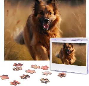Dog Picture Puzzles for Adults unsuspected percussive pasture priest stretcher unnatural Challenging Puzzle Personalized Wooden Puzzle Photo Puzzle Gifts 20.4" x 15 500 Piece Jigsaw Puzzle - Long Haired 
