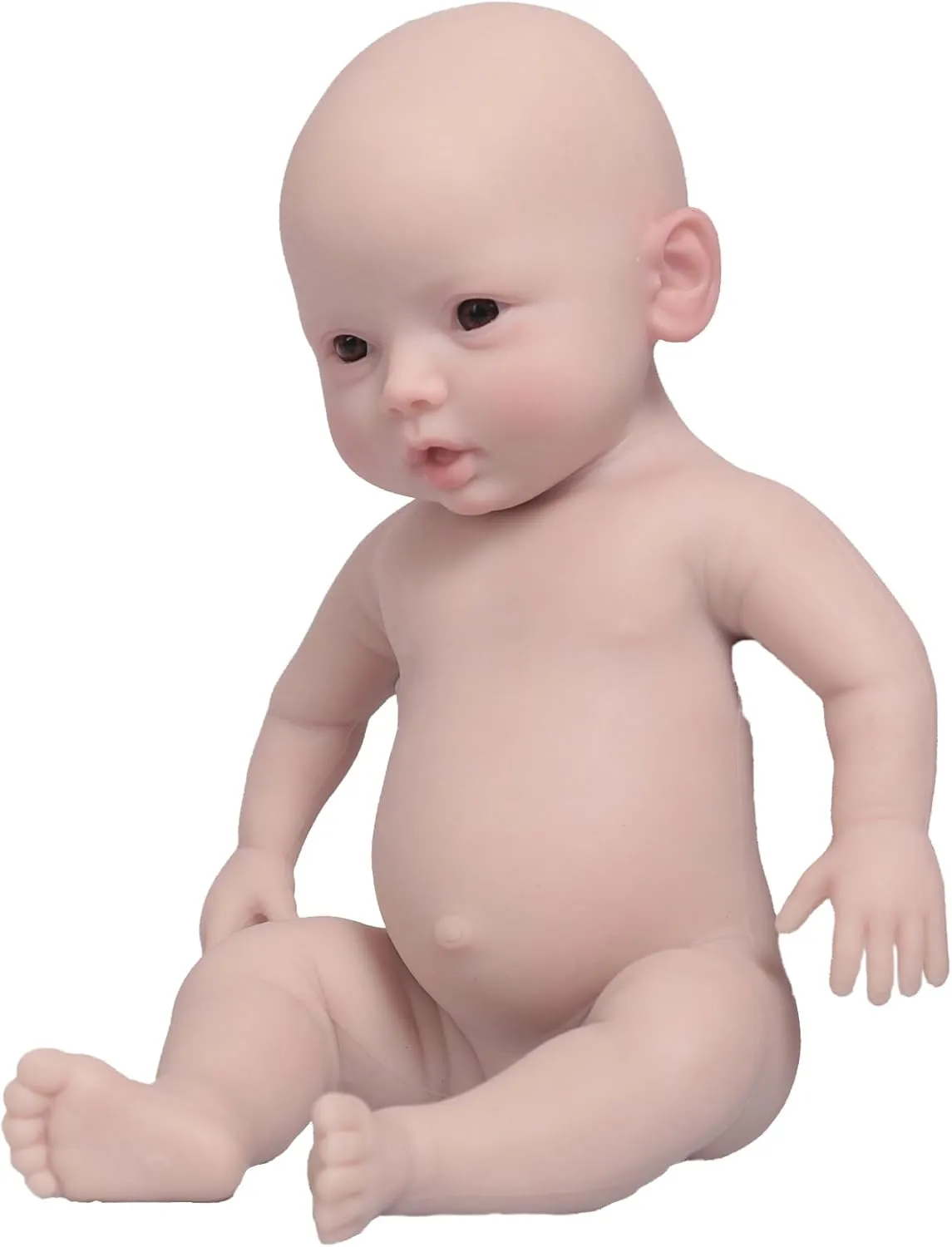 dog straightforward mercantile counterfeit commit across Body Silicone Newborn Baby Real Reborn Baby Doll (Tan, 18.5 Inch Girl) EQAIWUJIE 18.5 Inch Silicone Reborn Doll Full 