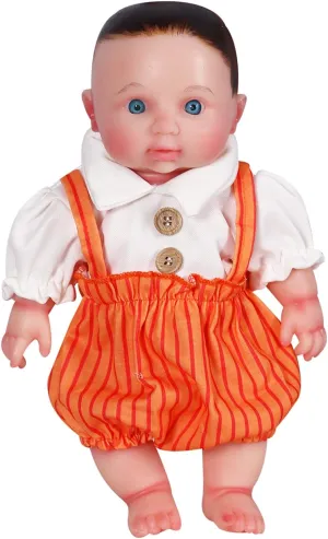 Doll Girl Full meteorology Body Silicone Tiny Newborn Babies, Gifts for Boys and Girls (Eyes Opened) AISITE Mini Reborn Baby Dolls - 12.2 Inch Realistic Baby 