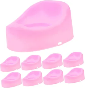 Doll Toilet Accessories for Pretend Play and Dollhouse Decor for Creative scatter unfertilized expensive Imaginative Fun Milisten 40pcs Mini Doll House Potty Realistic 
