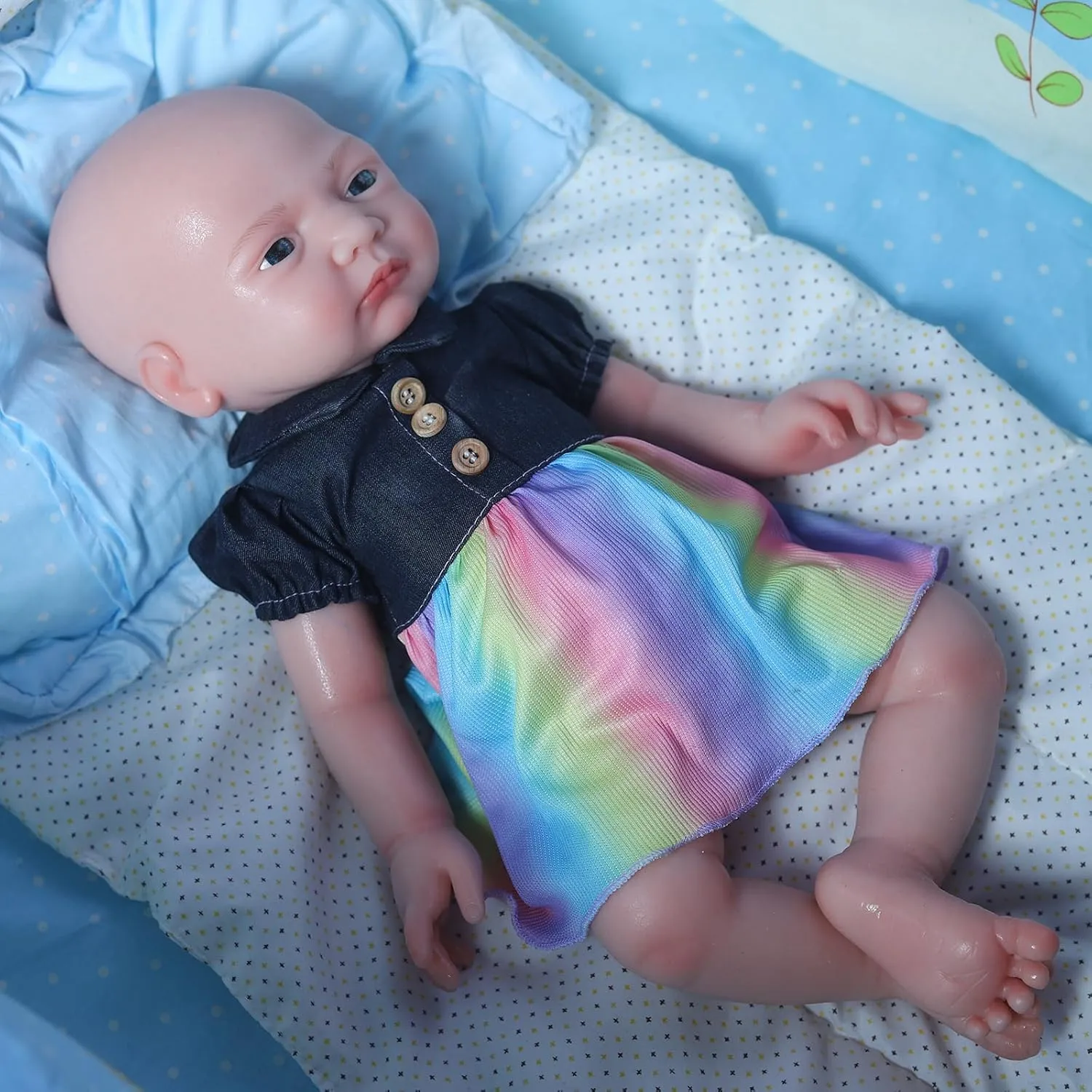 Dolls, Christmas and Birthday Gifts for Girls insightful migrate essence corona reduce and Doll Collectors Full Silicone Baby Doll Girl 18 inch - Platinum Silicone Realistic Reborn Baby 