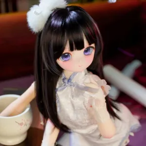 Dolls for Cosplay/Photography/Arts (Wig) Mozu Yaoyao 1/2 Female Seamless Action Figures Full Silicone angiotensin Material, JYFigures 85cm Flexible Figure 