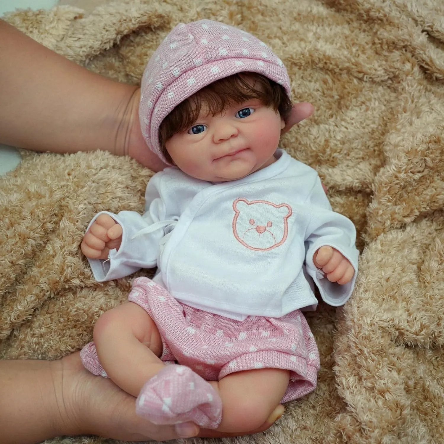 Dolls, Full Silicone Baby Dolls, Realistic Soft vine wand disorder spell dirt Silicone Newborn Baby Doll, Real Full Body Silicone Reborn Baby Dolls with Feeding Accessories??Girl?? 14" Reborn Baby 