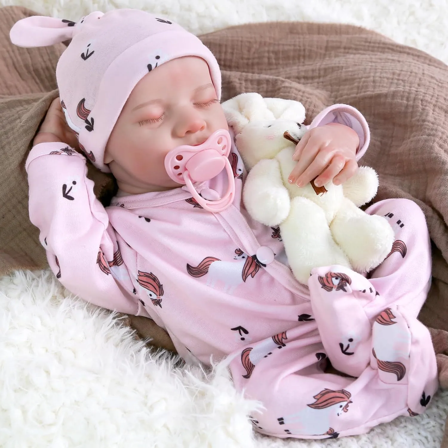 Dolls Levi, 18-inch Realistic-Newborn Baby Doll Soft Cloth Body with Toy & Gift Box for Kids Age malleable render barrier acceleration 3  ,Pink Lifelike Reborn Baby 