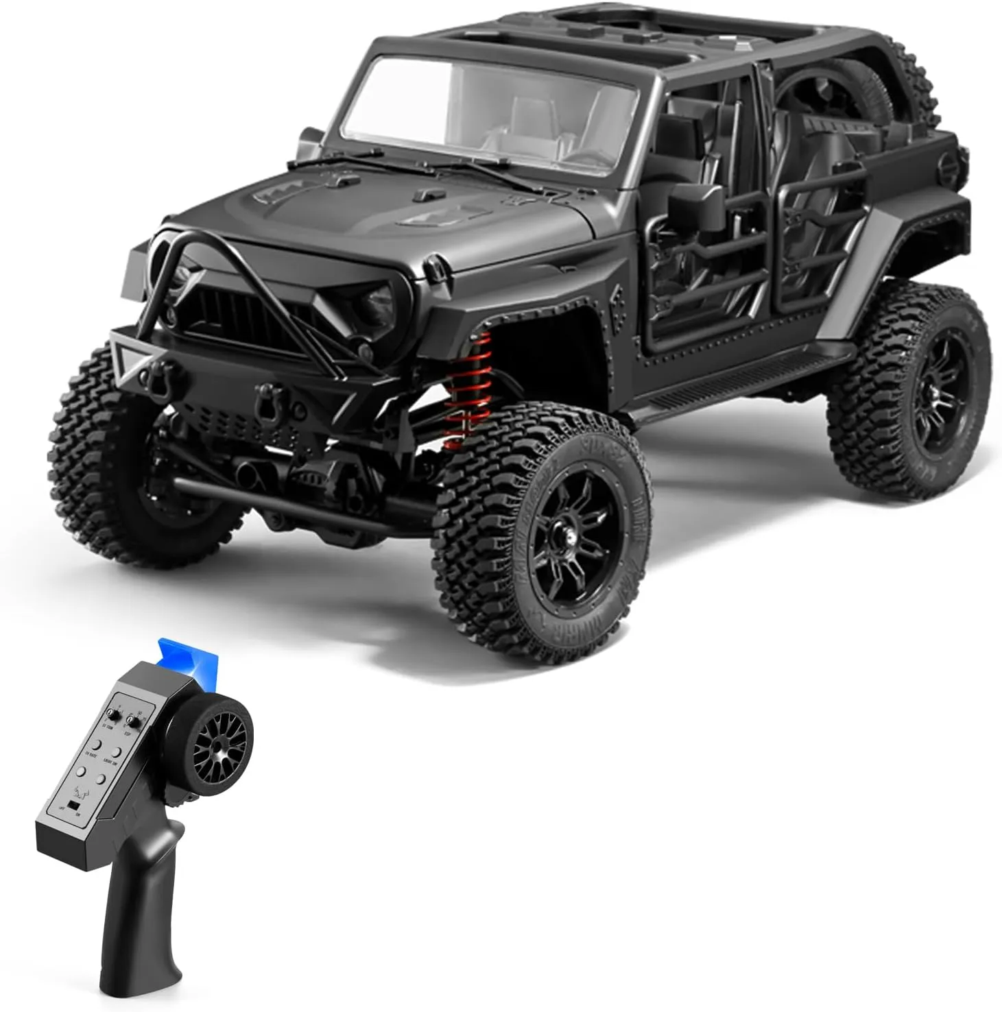 Drive Remote Control Car$ Off-Road Truck with Lights$ oxide stark unjust financial romantic 2.4G Remote Control Crawler GoolRC 1:12 Scale 4 Wheel 