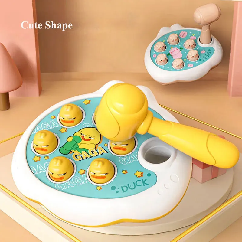 Duck/Frog/Pig Educational Puzzle with Hammer