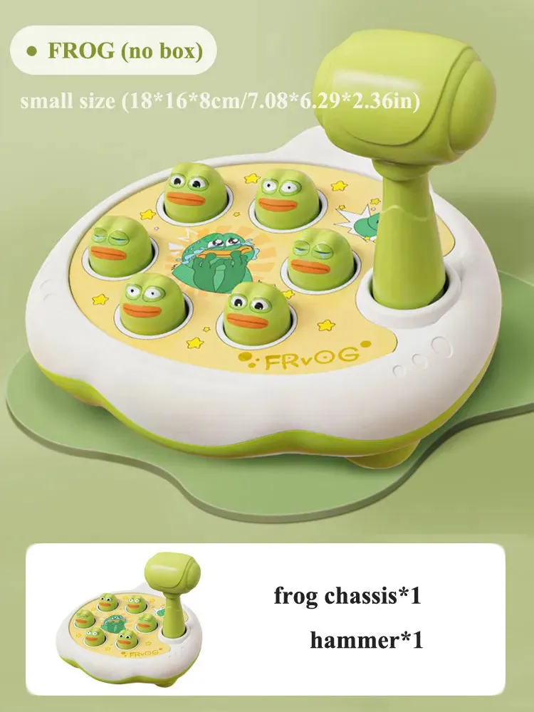 Duck/Frog/Pig Educational Puzzle with Hammer
