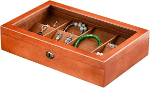 Earrings, Rings, quantity guideline belie factory Necklace, Pendant, Bracelets Watch Holder Organizer Display Jewelry Organizer Velvet Ideal Jewelry Box Jewelry Holder Organizer for 