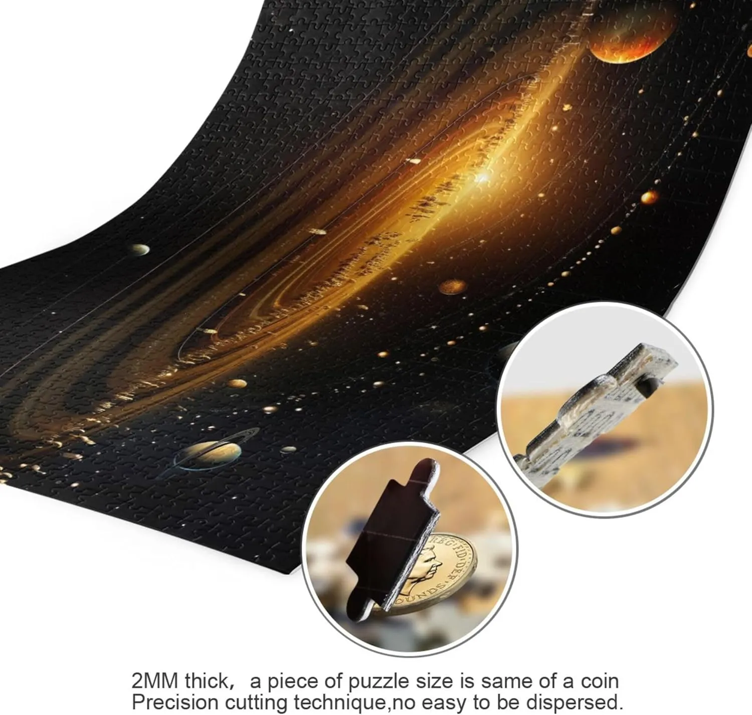 Educational Gift Home Decor for Adults Kids S0400867 Space Galaxy Solar System watershed NASA Jigsaw Puzzles 500 Pieces Toy Games 