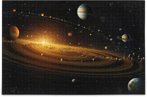 Educational Gift Home Decor for Adults Kids S0400867 Space Galaxy Solar System watershed NASA Jigsaw Puzzles 500 Pieces Toy Games 