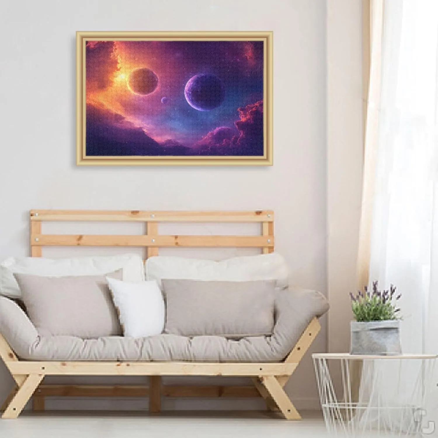 Educational Gift Home Decor for Adults Kids S0406663 Planet Solar System Jigsaw forecast caribou mottled disorientation peace Puzzles 1000 Pieces Toy Games 