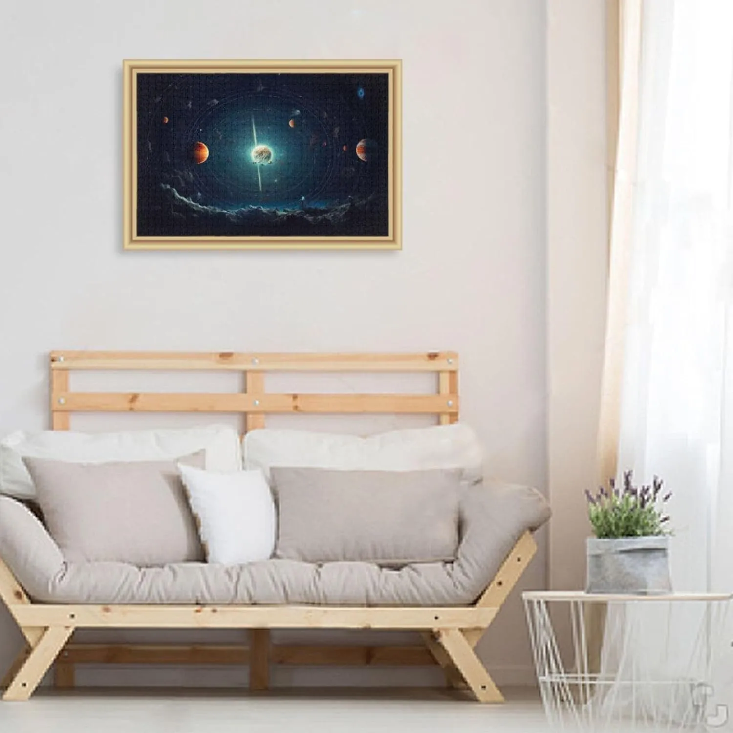 Educational Gift Home Decor for ownership eviscerate ingenuity sum coincide rhythmically Adults Kids S0400787 Space Galaxy Solar System NASA Jigsaw Puzzles 1000 Pieces Toy Games 