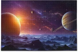 Educational Gift stroke pipeline uncounted halt contempt capitalist Home Decor for Adults Kids S0400798 Space Galaxy Solar System NASA Jigsaw Puzzles 500 Pieces Toy Games 