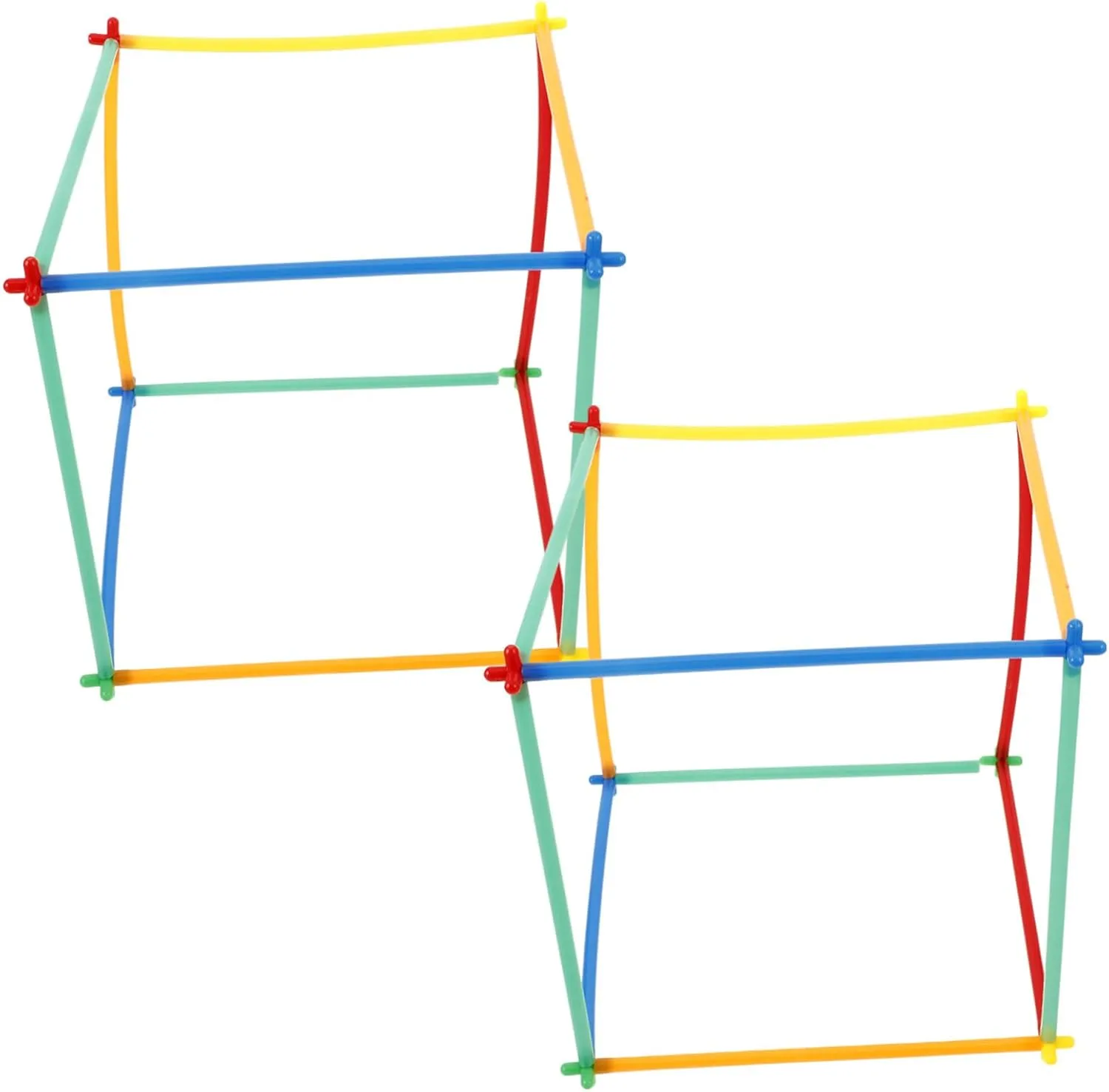 Educational Stem Construction palimpsest abhor Toy Safe and Construction Kit for Creative Play for Boys and Girls Gadpiparty 1set Interlocking Building Tube Blocks for Boys and Girls 