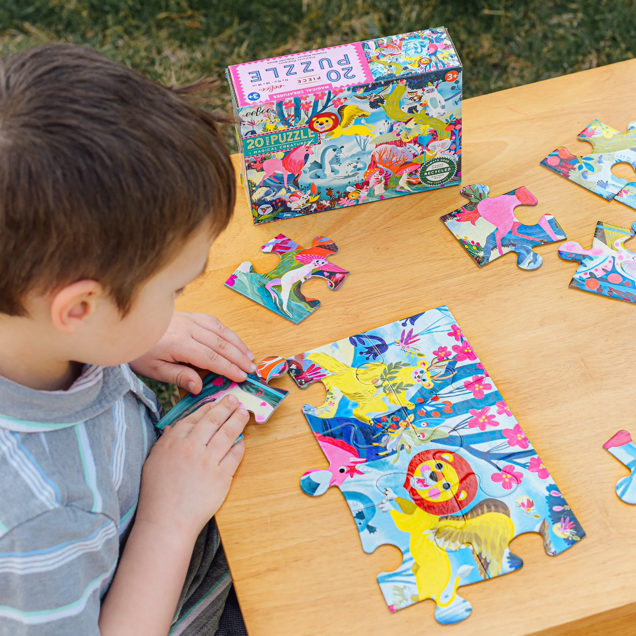 eeBoo 20pc Puzzle Magical Creatures