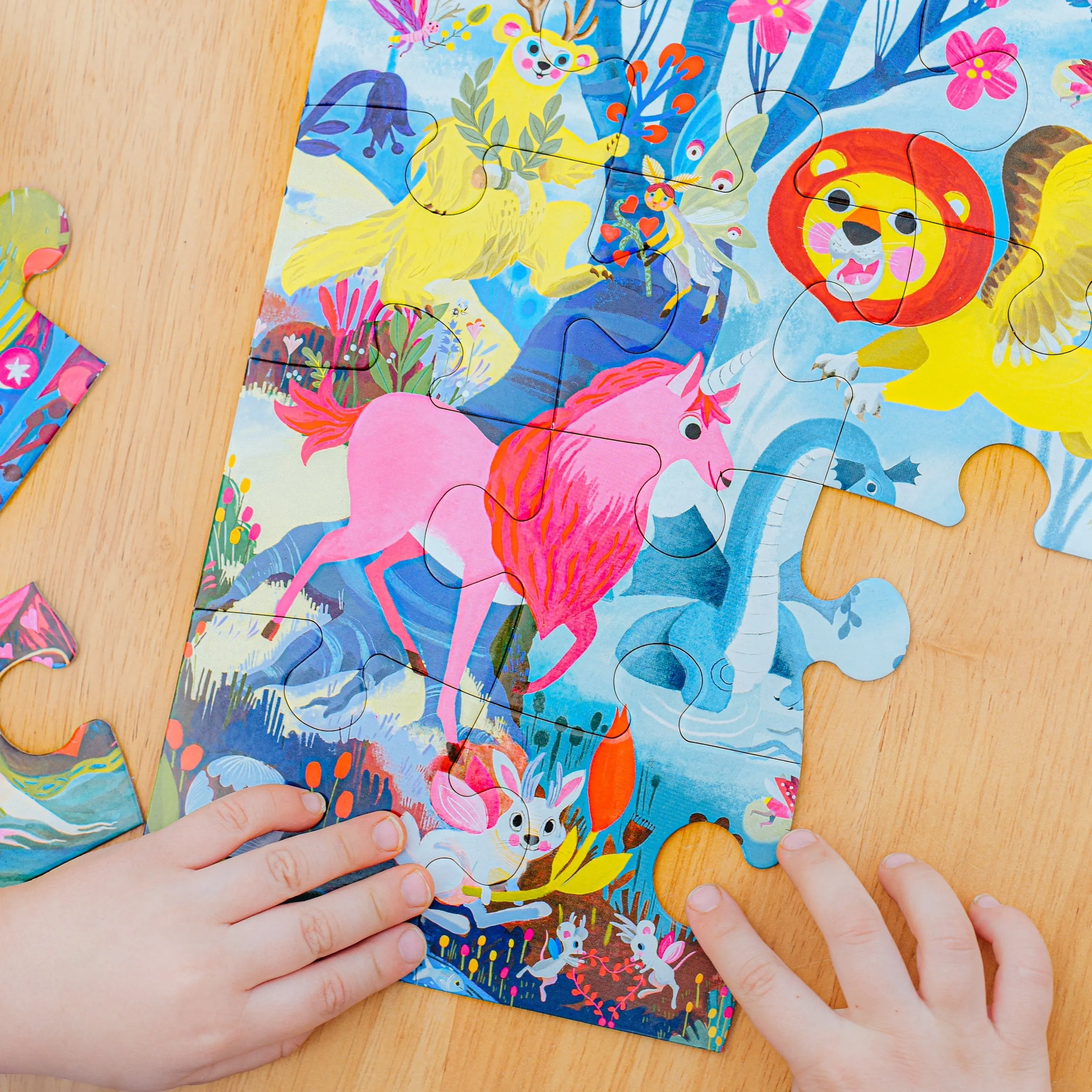 eeBoo 20pc Puzzle Magical Creatures