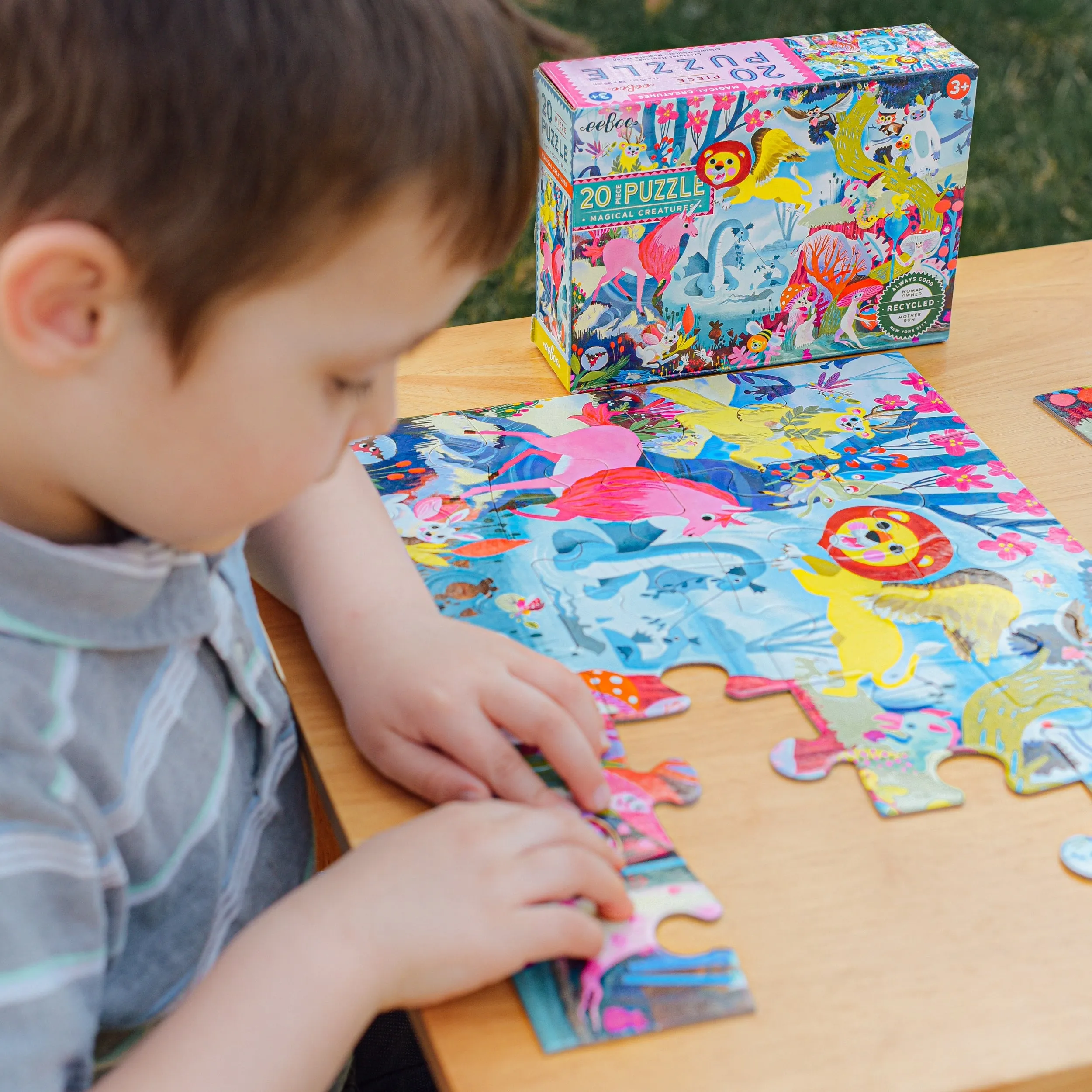 eeBoo 20pc Puzzle Magical Creatures