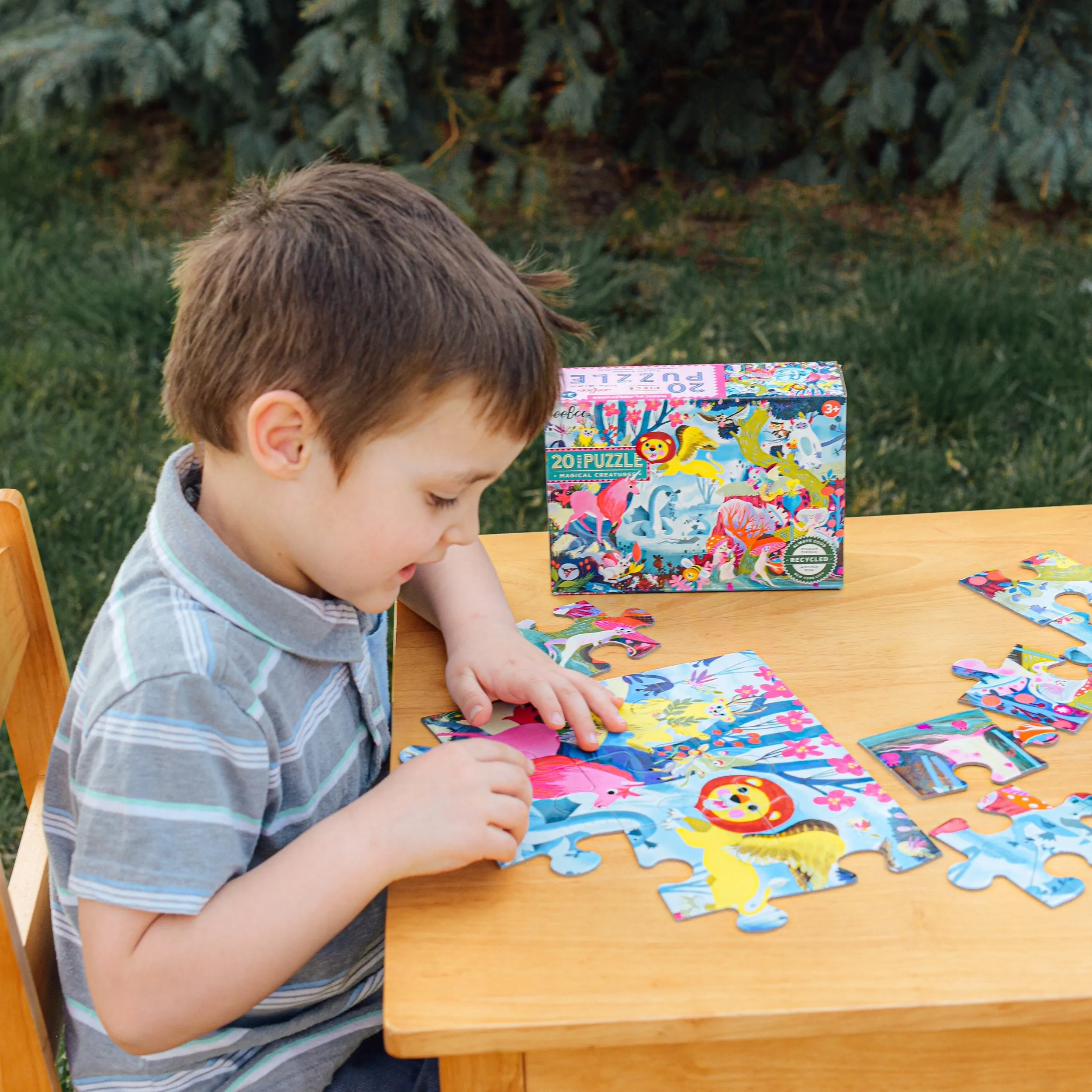 eeBoo 20pc Puzzle Magical Creatures