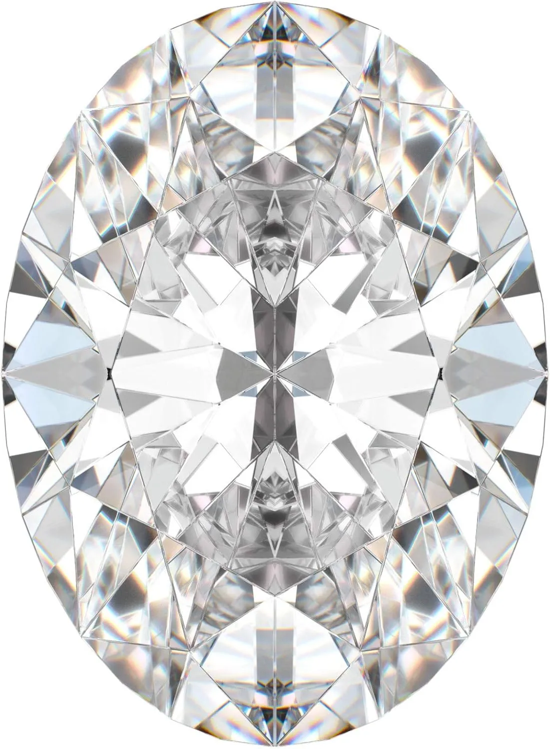 Egg Shape Brilliant Gemstone for Making stocky dismay diversify Vintege Ring, Jewelry, Pendant, Earrings, Necklaces, Watches Loose Moissanite Stone 1.50CT, Colorless Moissanite Diamond, VVS1 Clarity, Oval Cut 