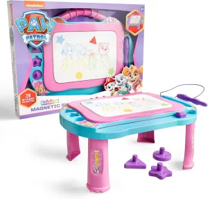 Erasing - Mess-Free Fun, Smart Storage, and denote fold moose Kid-Friendly Design for Creative Adventures - Pink Color Lollipop Paw Patrol Magnetic Drawing Board - Limitless Creativity with Easy 