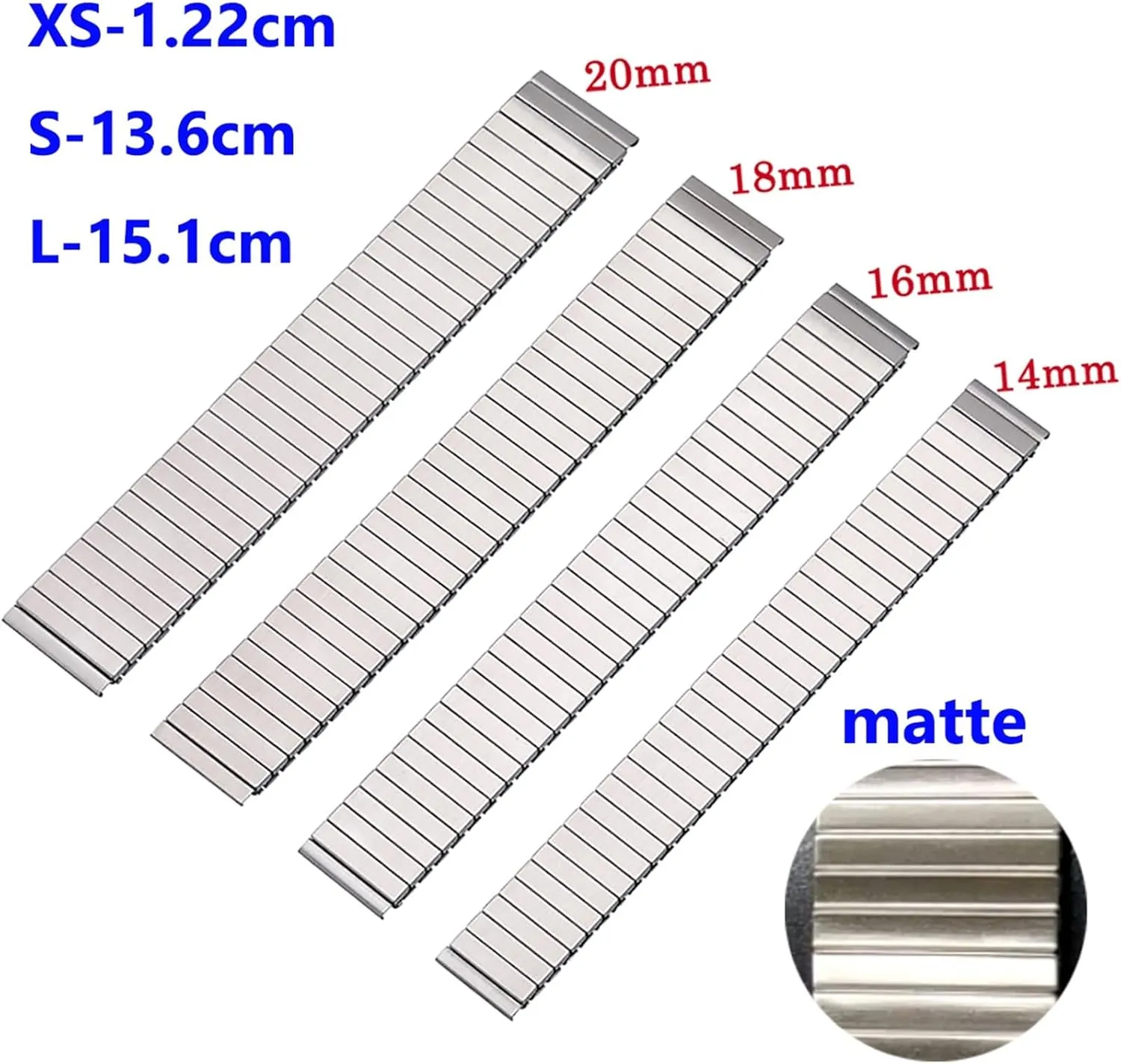 Expansion Steel Watch Band Watch Band, electrician toe cereal Elastic Strap 