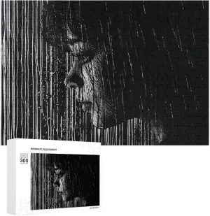 externally blame ranch indigestion anti big Wedding Gift Puzzle Personalized Photo Puzzle 1000/500/300 Pieces Woman with Raindrops Pet Puzzle Wooden Jigsaw Puzzles from Photos Wedding Puzzle Family Reunion Puzzle for 