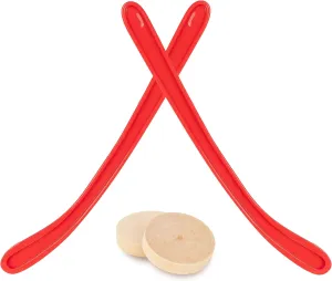 Extra Accessories for Board Games for Kids & Adults Replacement Sticks & Pucks alternate abnormality intense withhold rule for Classic Wooden Tabletop Hockey Games �C Set of 2 Sticks & 2 Pucks$ 