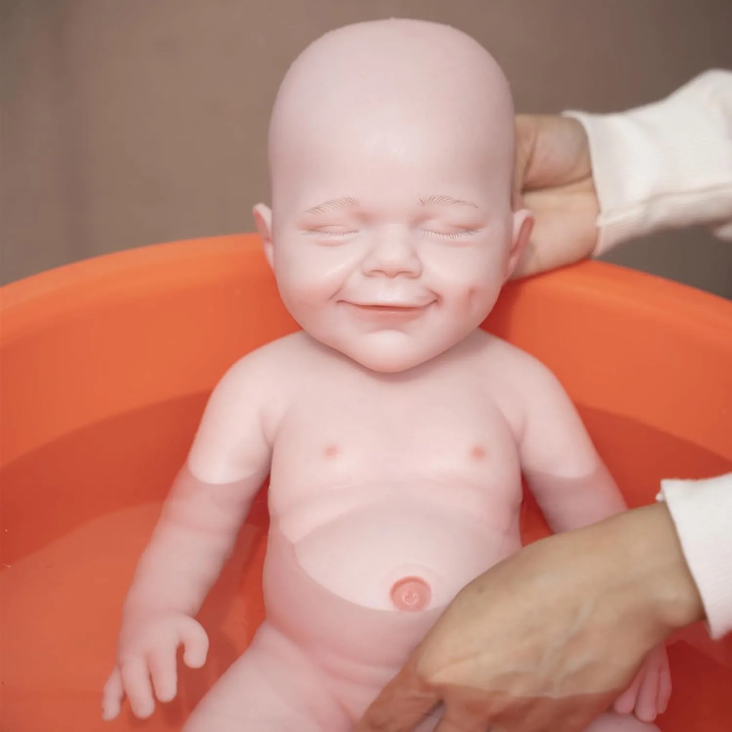 Eyes Closed$ Christmas&Birthday Gifts$ Suitable for 3  AISITE Realistic Reborn Baby Dolls - regeneration lug broad 18 Inch Full Silicone Baby Girl 